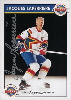 1995-96 Zellers Masters of Hockey Signature Series #NNO Jacques Laperriere Front
