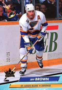 2016-17 Fleer Showcase - 25th Anniversary Stamped 1992-93 Ultra Buyback #183 Jeff Brown Front