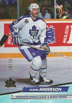 2016-17 Fleer Showcase - 25th Anniversary Stamped 1992-93 Ultra Buyback #207 Glenn Anderson Front