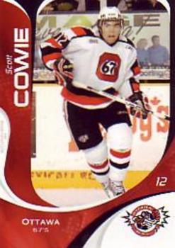 2007-08 Extreme Ottawa 67's (OHL) #6 Scott Cowie Front