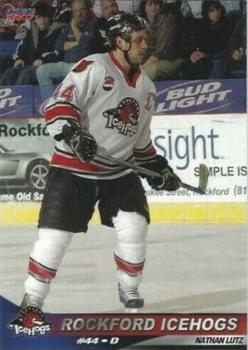 2006-07 Choice Rockford IceHogs (UHL) #NNO Nathan Lutz Front
