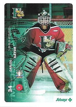 1999-00 Halifax Mooseheads (QMJHL) #NNO Carlos Sayde Front