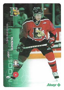 1999-00 Halifax Mooseheads (QMJHL) #NNO Joey DiPenta Front