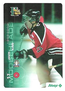 1999-00 Halifax Mooseheads (QMJHL) #NNO Jason King Front