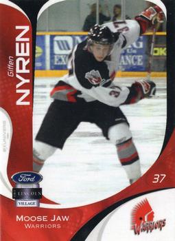 2007-08 Extreme Moose Jaw Warriors (WHL) #NNO Giffen Nyren Front