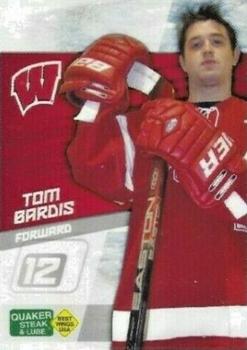 2007-08 Quaker Steak and Lube Wisconsin Badgers (NCAA) #NNO Tom Bardis Front