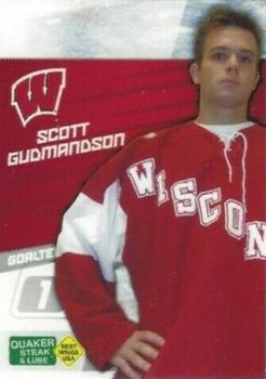 2007-08 Quaker Steak and Lube Wisconsin Badgers (NCAA) #NNO Scott Gudmandson Front