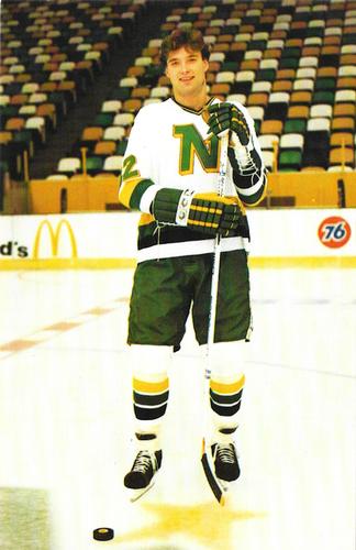1982-83 Minnesota North Stars Postcards #NNO Dan Mandich Front