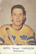 1958-59 Alfa Ishockey (Swedish) #653 Redar Karlsson Front