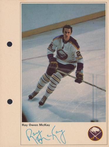 1971-72 Toronto Sun NHL Action Players #NNO Ray Owen McKay Front