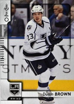 2017-18 O-Pee-Chee #55 Dustin Brown Front