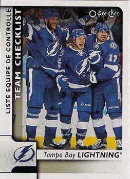 2017-18 O-Pee-Chee #586 Tampa Bay Lightning Front