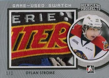 2014-15 In The Game Heroes & Prospects - Game Used Patch Silver #GUP-04 Dylan Strome Front