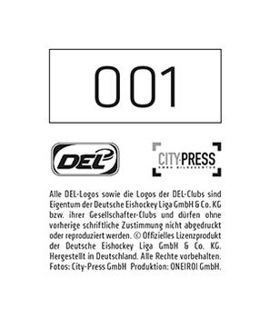 2015-16 Playercards Stickers (DEL) #1 DEL Logo Back