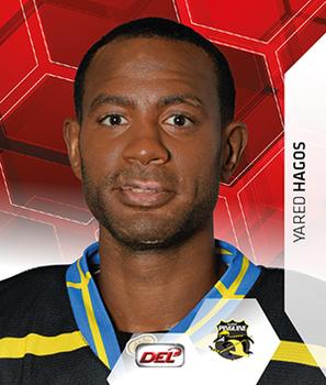 2015-16 Playercards Stickers (DEL) #202 Yared Hagos Front