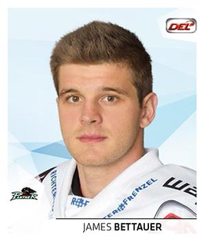 2014-15 Playercards Stickers (DEL) #3 James Bettauer Front