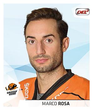 2014-15 Playercards Stickers (DEL) #287 Marco Rosa Front