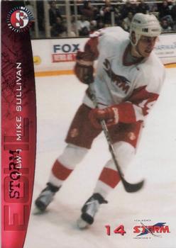 1996-97 SplitSecond Toledo Storm (ECHL) #NNO Mike Sullivan Front