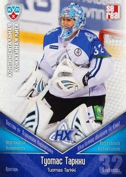 2011-12 Sereal KHL Basic Series #НХК003 Tuomas Tarkki Front