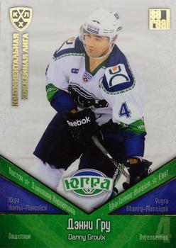 2011-12 Sereal KHL Basic Series - Gold Parallel #ЮГР022 Danny Groulx Front
