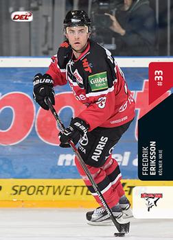 2015-16 Playercards Premium Series 1 (DEL) #DEL-115 Fredrik Eriksson Front
