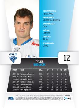 2010-11 Playercards (DEL) #DEL-116 Tyler Bouck Back