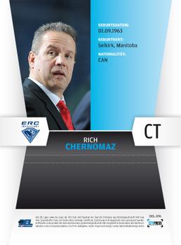 2010-11 Playercards (DEL) #DEL-376 Rich Chernomaz Back