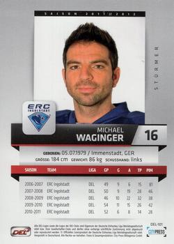 2011-12 Playercards (DEL) #DEL-101 Michael Waginger Back
