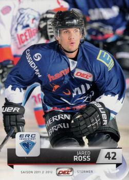 2011-12 Playercards (DEL) #DEL-105 Jared Ross Front