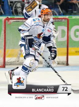 2011-12 Playercards (DEL) #DEL-342 Sean Blanchard Front
