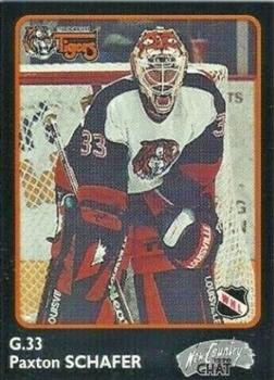 1995-96 Medicine Hat Tigers (WHL) #16 Paxton Schafer Front