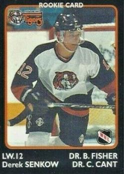 1995-96 Medicine Hat Tigers (WHL) #17 Derek Senkow Front