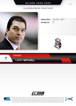 2008-09 Playercards (DEL) #337 Larry Mitchell Back
