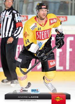 2012-13 Playercards EBEL #EBEL-172 Andre Lakos Front