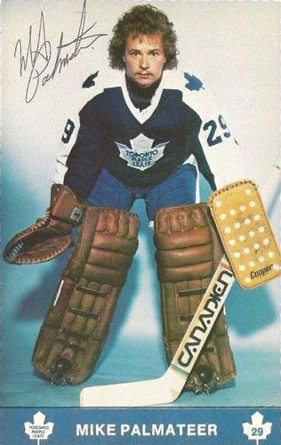 1979-80 Toronto Maple Leafs Postcards #NNO Mike Palmateer Front