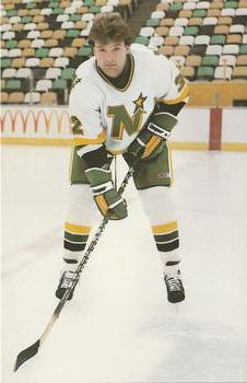 1985-86 Minnesota North Stars Postcards #NNO Dan Mandich Front