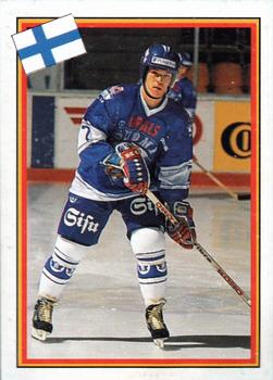 1993 Semic Hockey VM/Jaakiekon MM (Swedish/Finnish) Stickers #52 Waltteri Immonen Front