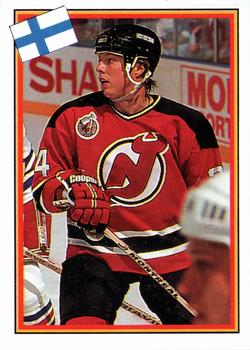 1993 Semic Hockey VM/Jaakiekon MM (Swedish/Finnish) Stickers #71 Janne Ojanen Front