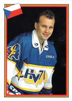 1993 Semic Hockey VM/Jaakiekon MM (Swedish/Finnish) Stickers #107 Kamil Kastak Front
