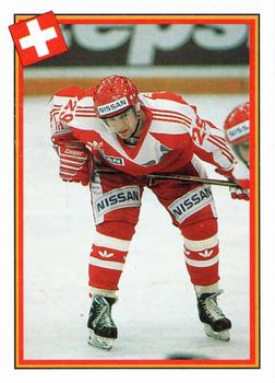 1993 Semic Hockey VM/Jaakiekon MM (Swedish/Finnish) Stickers #124 Manuele Celio Front