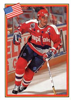 1993 Semic Hockey VM/Jaakiekon MM (Swedish/Finnish) Stickers #175 Kevin Hatcher Front
