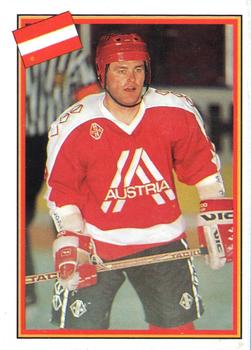 1993 Semic Hockey VM/Jaakiekon MM (Swedish/Finnish) Stickers #275 Erich Solderer Front