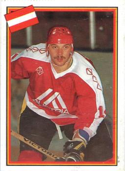 1993 Semic Hockey VM/Jaakiekon MM (Swedish/Finnish) Stickers #276 Michael Guntner Front