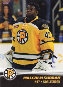 2016-17 Choice Providence Bruins (AHL) #02 Malcolm Subban Front