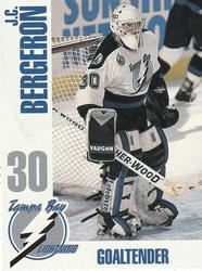 1992-93 Tampa Bay Lightning #NNO Jean-Claude Bergeron Front