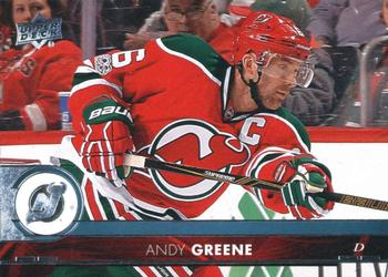 2017-18 Upper Deck #119 Andy Greene Front