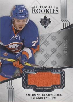 2016-17 Upper Deck Ultimate Collection - Ultimate Rookies Jersey Silver #110 Anthony Beauvillier Front