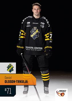 2014-15 HockeyAllsvenskan #HA-021 Daniel Olsson-Trkulja Front