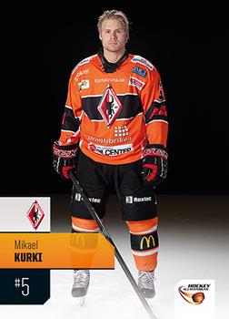 2014-15 HockeyAllsvenskan #HA-125 Mikael Kurki Front