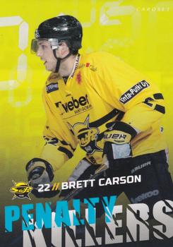 2017-18 Cardset Finland - Penalty Killers #PK7 Brett Carson Front